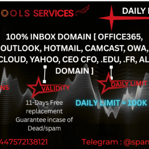 Bullet Proof SMTP 100K Daily Limit | Office365 Hotmail Outlook ceo cfo all domain