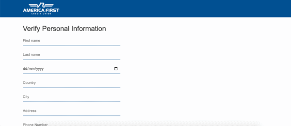 America First Credit Union Scam Page Non-Red long lasting 2025 - Image 3