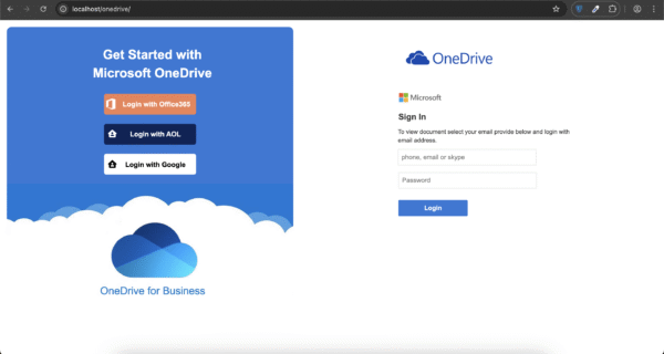 OneDrive 2025 Scam Page Non Detectable | OneDrive Non-Red Scam Page