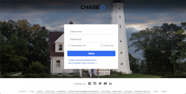 Chase Bank Non Detectable Non-Red 2025 ScamPage | Chase Bank Scam Page