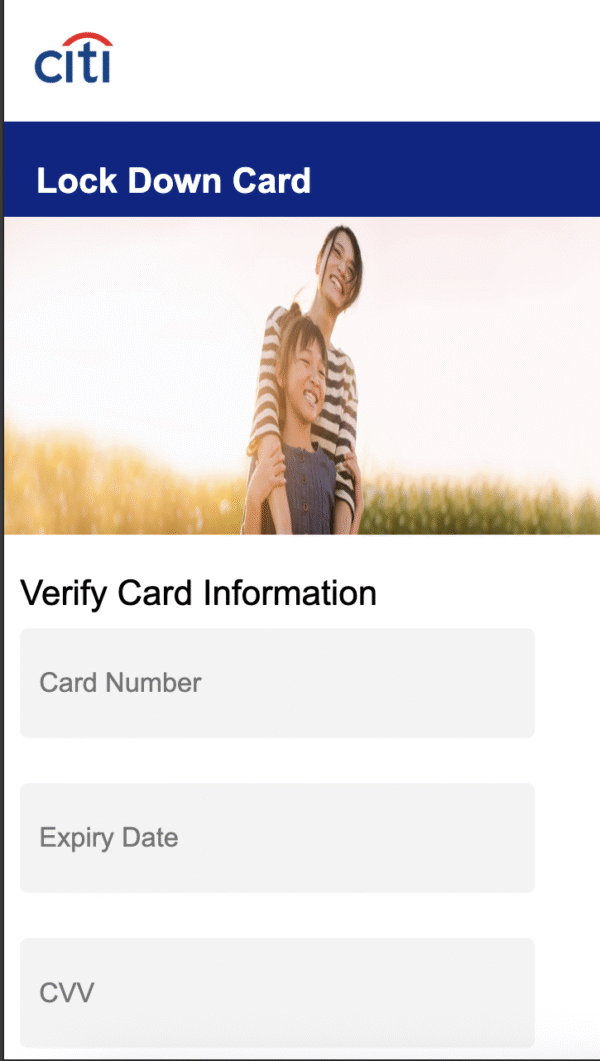Citi Bank Scam Page 2025 Pure Php Non Detectable - Image 3