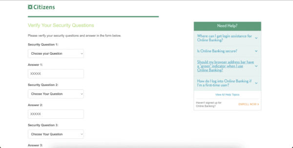 Citizen Bank Scam Page Non-Red Fully Responsive Both Mobile and Laptop - Image 3