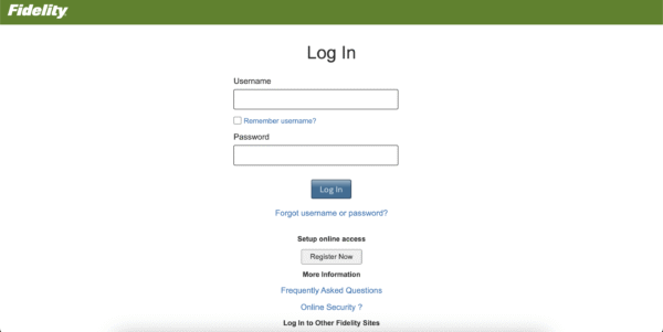 Fidelity Scam Page | 2025 Latest Non-Red
