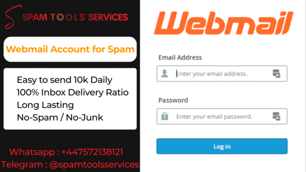 Webmail Account Fresh New | Daily Limit 10K | 100% Inbox